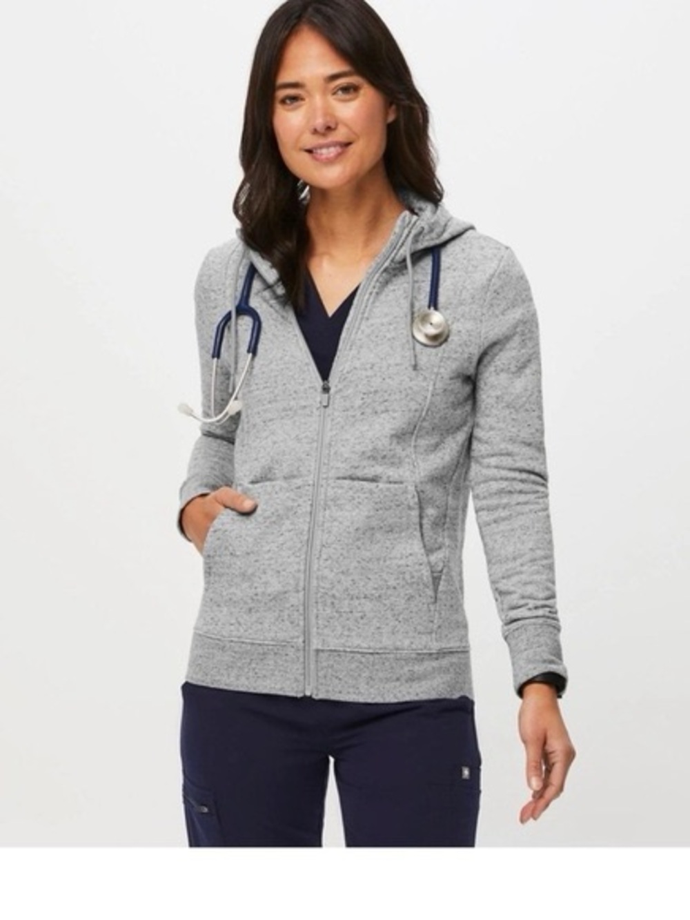 Figs On Shift Full Zip Hoodie